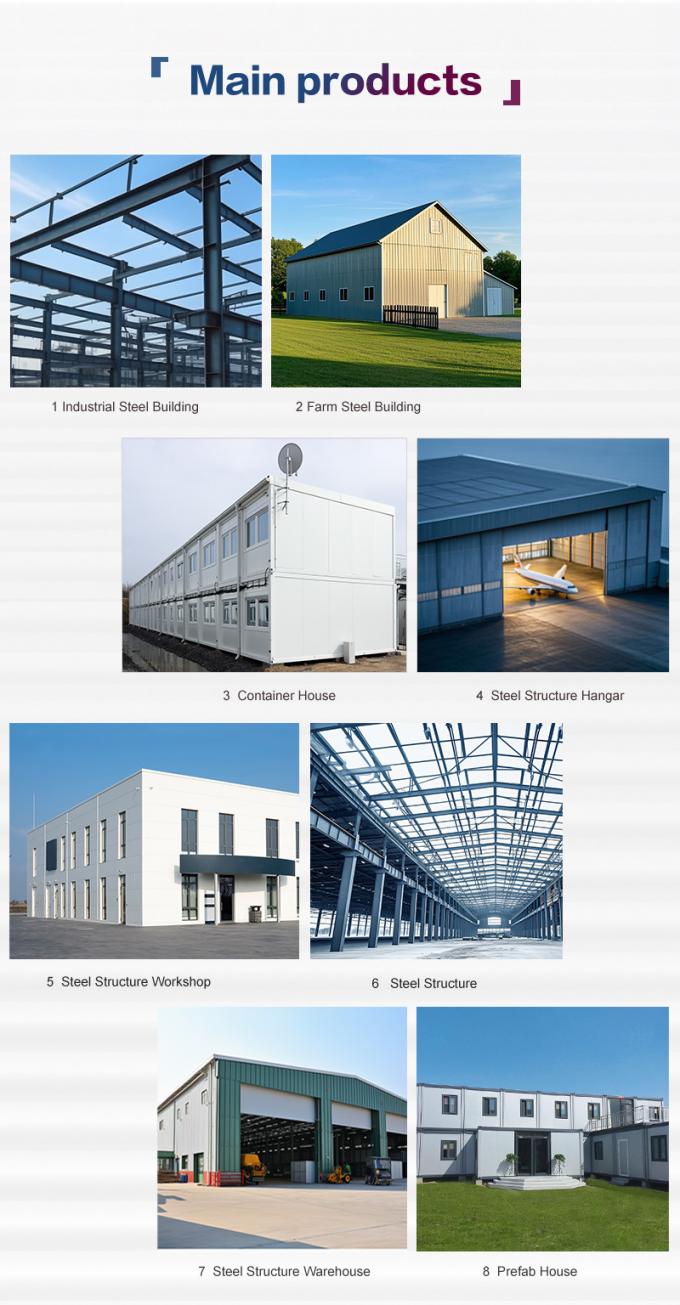 Commercial Modular Steel Structure Cow Shed 3