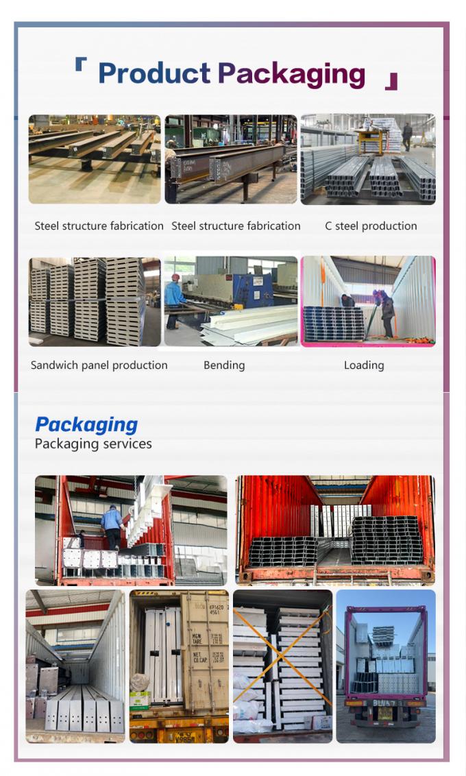 Commercial Modular Steel Structure Cow Shed 8